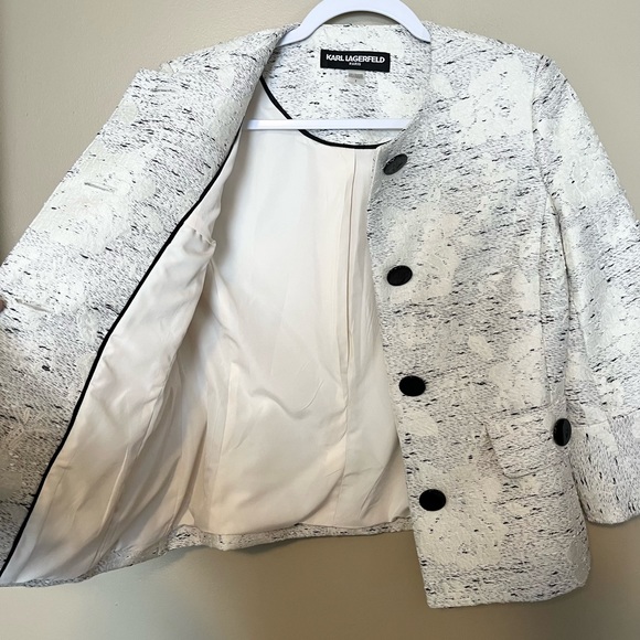 Karl Lagerfeld Two Piece Skirt Suit - Picture 12 of 16